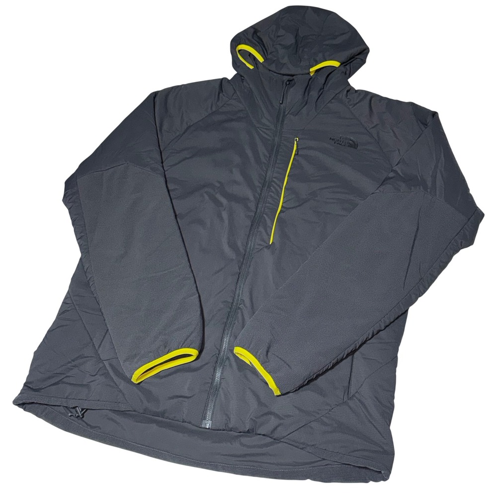 The North Face Ventrix Hoodie Mens XL Insulated Ripstop Jacket Grey Outdoors